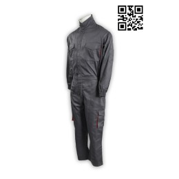 D176 industry uniform grey industry uniform rubber double pockets one piece industry uniform company supplier D176 industry uniform grey industry uniform rubber double pockets one piece industry uniform company supplier